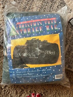 Artificial Christmas Tree Storage Bag - Black